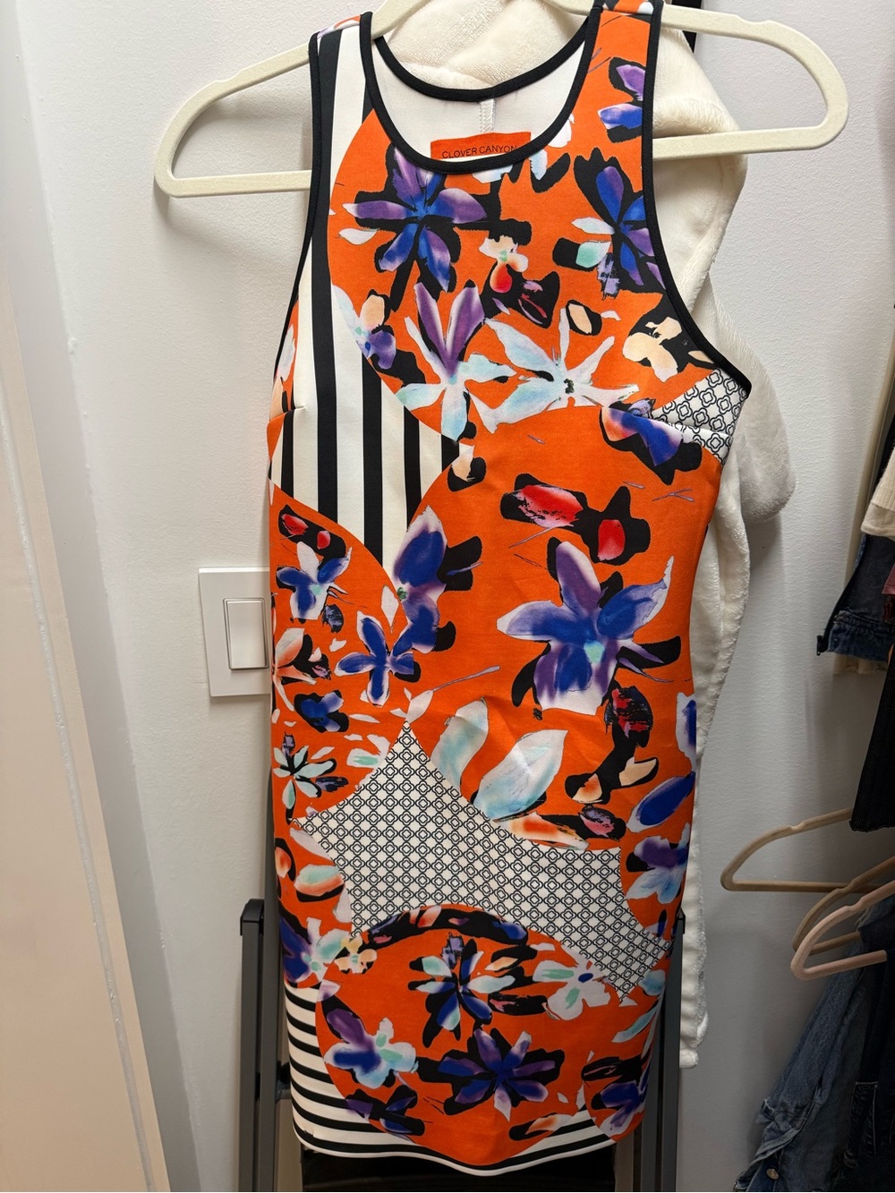 Clover Canyon B Floral-Print Midi Dress